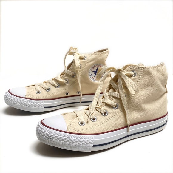 NWOT -Converse Men's Natural White High-Top Sneakers - Picture 3 of 11